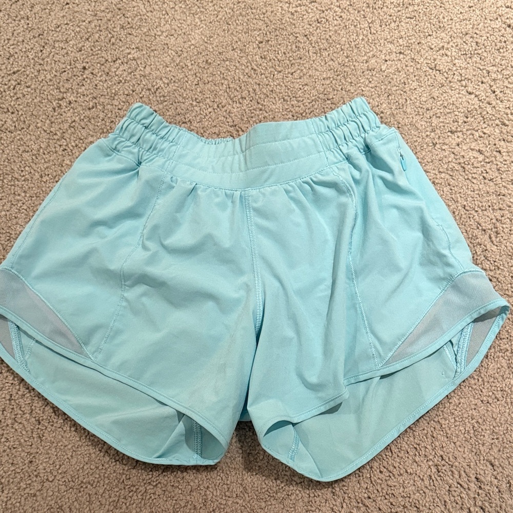 lululemon athletica Sky Blue Athletic Shorts
